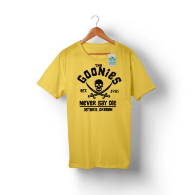 Camiseta The Goonies Amarilla Hombre