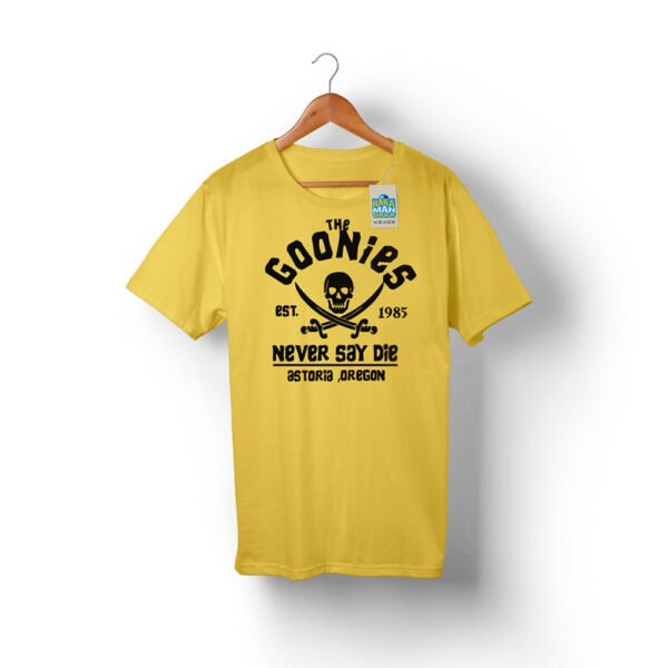 Camiseta The Goonies Amarilla Hombre