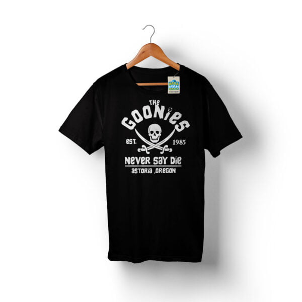 Camiseta The Goonies Negra Hombre