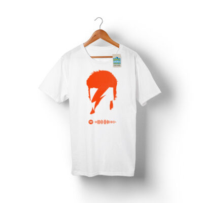 Camiseta Bowie Spotify Hombre