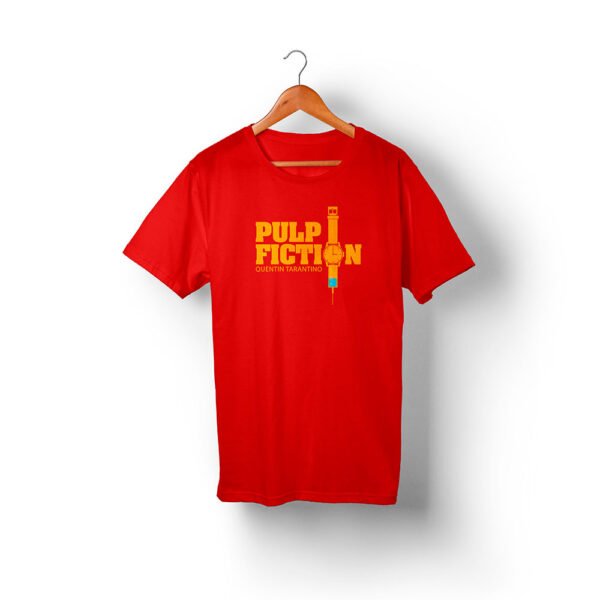 camiseta pulp fiction roja