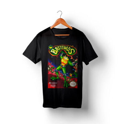 camiseta nintendo battletoads