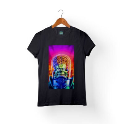 camiseta mars attack mujer