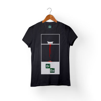 camiseta breaking bad negra mujer