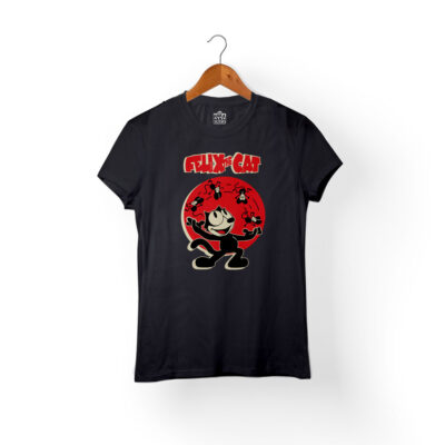 Camiseta Felix El Gato - Mujer