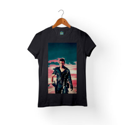 camiseta mad max mujer negra
