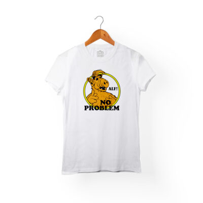 camiseta mujer blanca alf