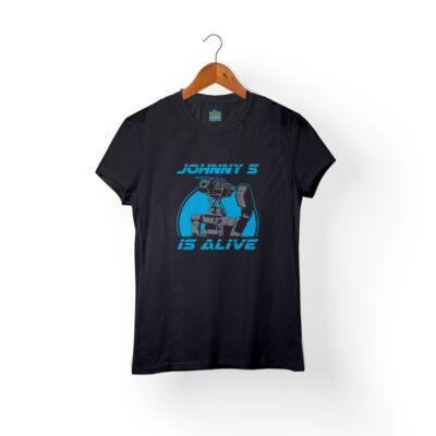Camiseta Cortocircuito Jhonny 5 Mujer