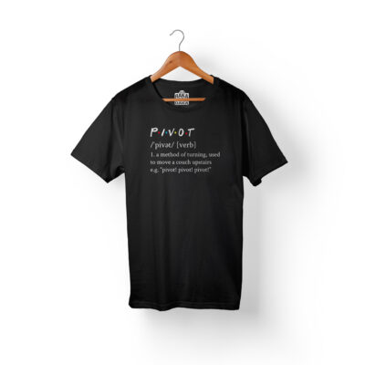 camiseta pivot hombre negra rakamandaka