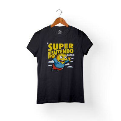 Camiseta Super Nintendo Chalmers Mujer