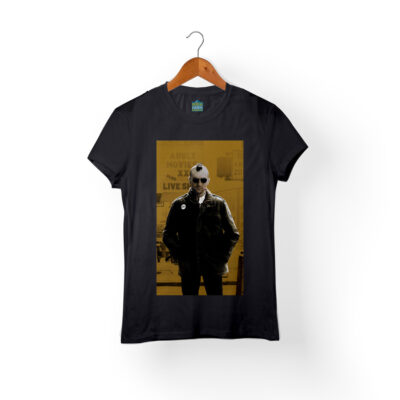 camiseta taxi driver negra mujer