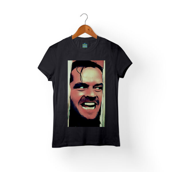 camiseta the shining negra mujer