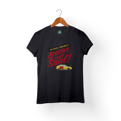 Camiseta Mujer Better Call Saul Negra
