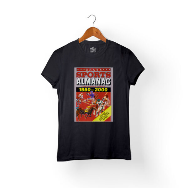 Camiseta Mujer Almanaque Back To The Future Negra