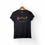 Camiseta Mujer Rakamandaka Guns Roses Pixel Art