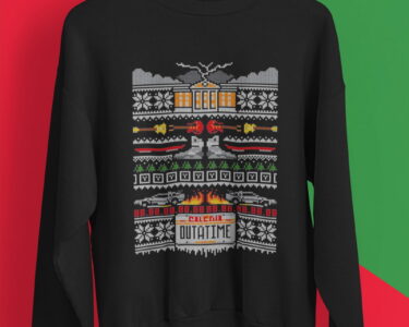Ugly Sweater Back To The Future