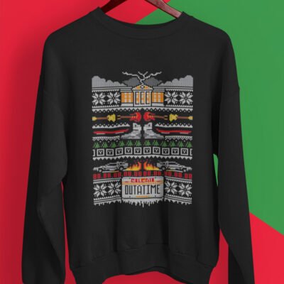 Ugly Sweater Back To The Future