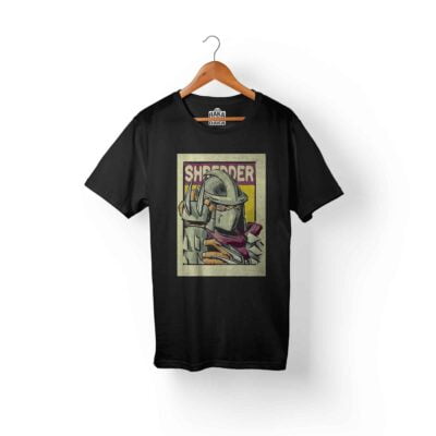 Camiseta Hombre Negra Destructor Tortugas Ninja