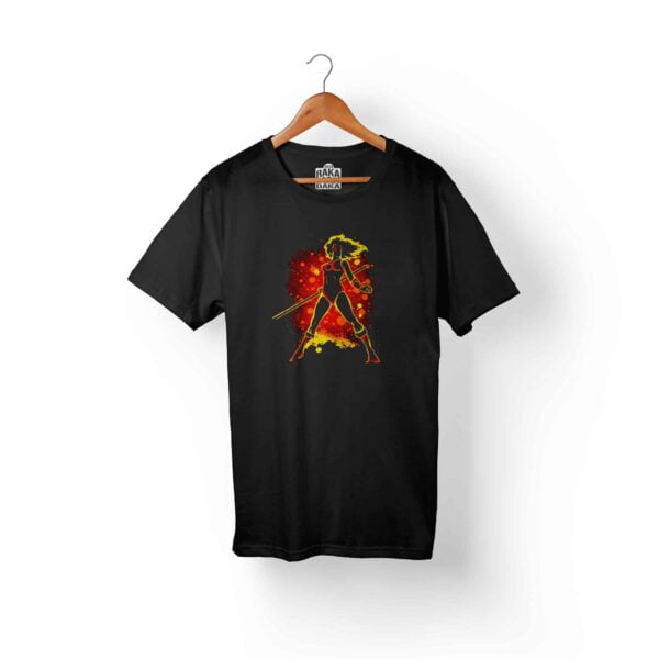 Camiseta Hombre Negra Thundercats Cheetara