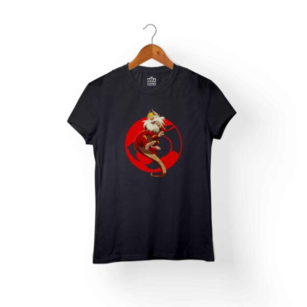 Camiseta Mujer Negra Thundercats Snarf