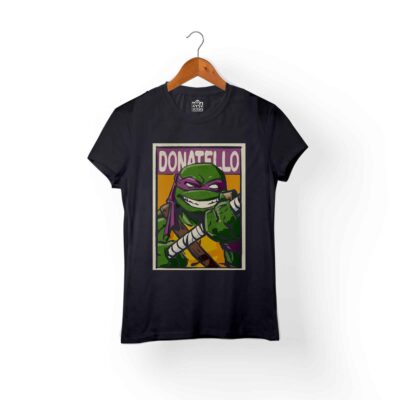 Camiseta mujer tortugas ninja donatello