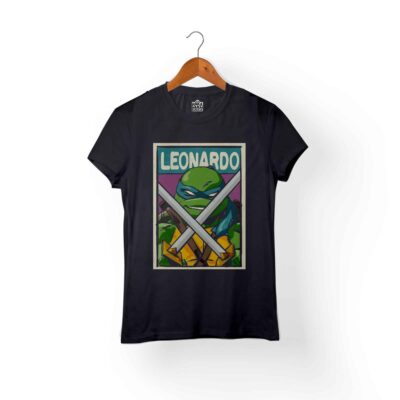 Camiseta mujer tortugas ninja leonardo