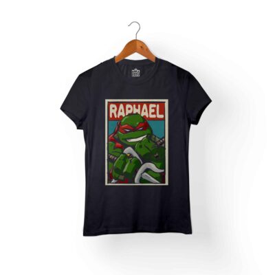 camiseta mujer tortugas ninja rafael