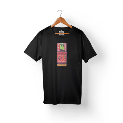 Camiseta Hombre Negra tetris