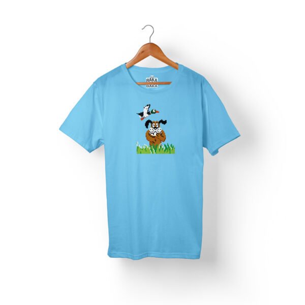 Camiseta hombre duck hunt menta