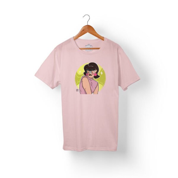 Camiseta Freddie Mercury rosada