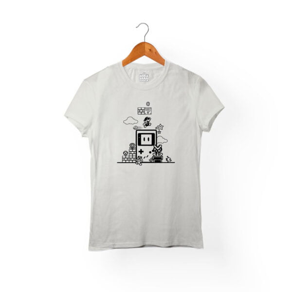 Camiseta Super Mario land Mujer