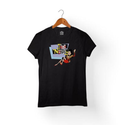 Camiseta The nanny Negra Mujer