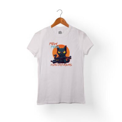 camiseta Pew Pew madafakas mujer