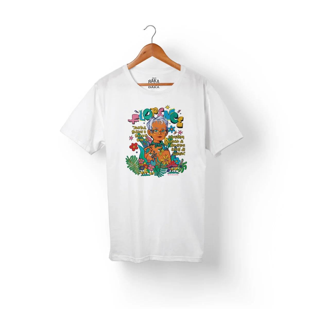 Camiseta Hablan Y Hablan - Color Blanca