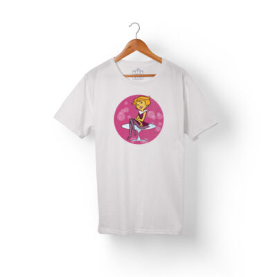 Camiseta Jane Jetson Blanca Unisex