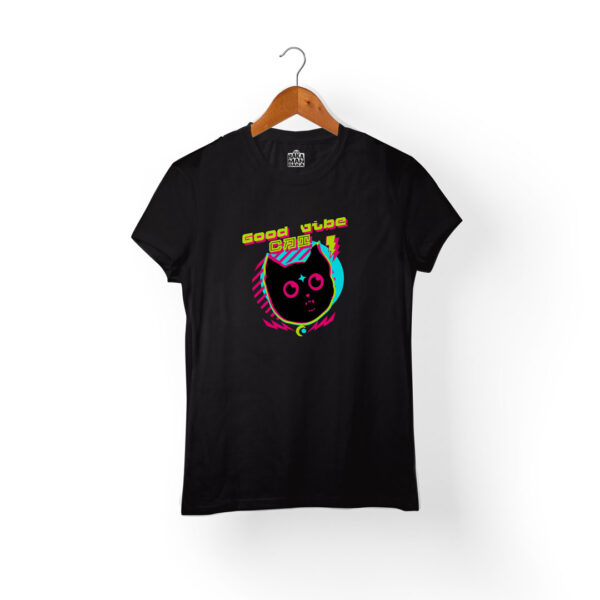 Camiseta Gato Good Vibe