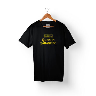 Camiseta Quentin Tarantino negra