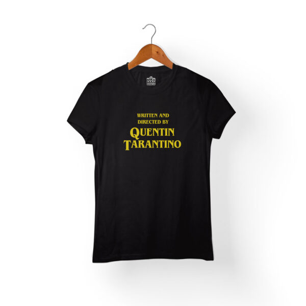 Camiseta Quentin Tarantino Mujer Negra