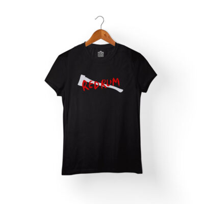 camiseta Redrum The shining Negra Mujer