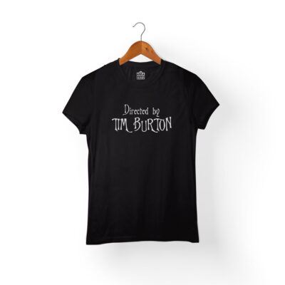 Camiseta Mujer Tim Burton Negra