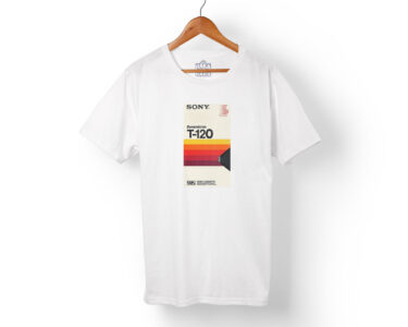Camiseta vHS Blanca