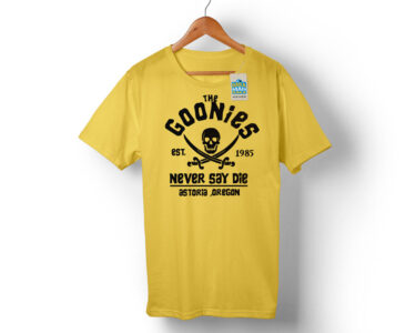 Camiseta Goonies amarilla