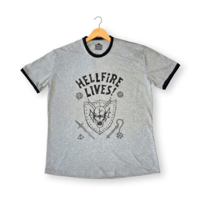 Camiseta Hellfire Lives - Gris - Stranger Things